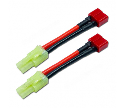 Коннектор-переходник T-Plug (F) на Tamiya Mini (M) Коннектор-переходник T-Plug (F) на Tamiya Mini (M)