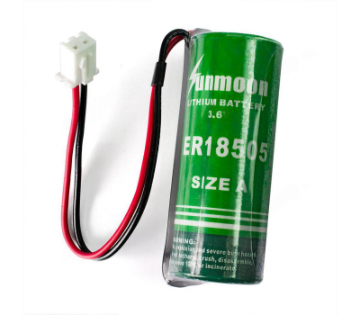 Батарейка литиевая SUNMOON ER18505-XH2 3.6V с разъемом Батарейка литиевая SUNMOON ER18505-XH2 3.6V с разъемом
