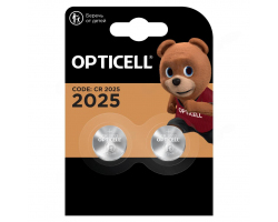 Батарейка литиевая OPTICEL CR2025  BL-2