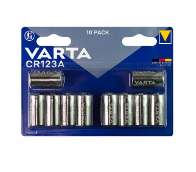 Батарейка для фото VARTA CR123A BL-10 Батарейка для фото VARTA CR123A BL-10
