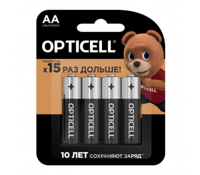 Батарейка алкалиновая OPTICELL BASIC LR6 BL-4 Батарейка алкалиновая OPTICELL BASIC LR6 BL-4