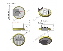 Батарейка литиевая BSG CR2032/VAY3/PCB3