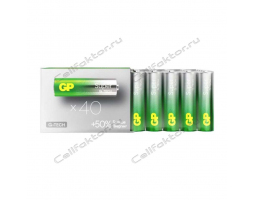 Батарейка алкалиновая GP SUPER LR6 BOX-40 Батарейка алкалиновая GP SUPER LR6 BOX-40