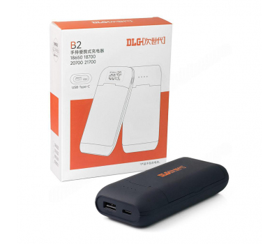 Портативное зарядное устройство PowerBank DLG-B2 для 2*21700