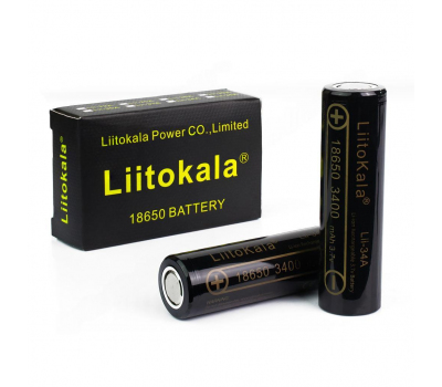 Аккумулятор LiitoKala Lii-34A 3.7V 3400mAh Аккумулятор LiitoKala Lii-34A 3.7V 3400mAh