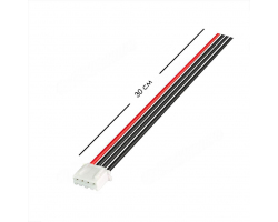 Разъем JST XH-4P 4-pin на проводе UL3239 22AWG 300 мм Разъем JST XH-4P 4-pin на проводе UL3239 22AWG 300 мм