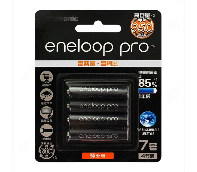 Аккумулятор Panasonic Eneloop Pro AAA 950 mAh BL-4 (CHINA blister)