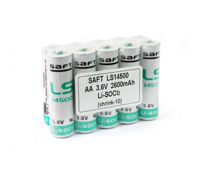 Элементы питания SAFT LS14500 (shrink-10) Элементы питания SAFT LS14500 (shrink-10)