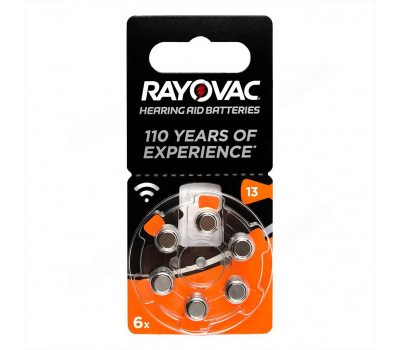 Батарейка Rayovac Experience ZA13 BL-6 Батарейка Rayovac Experience ZA13 BL-6