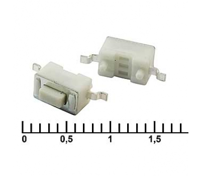 Кнопка тактовая: IT-1101NE-S (6x3x4.3) Кнопка тактовая: IT-1101NE-S (6x3x4.3)