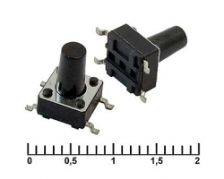 Кнопка тактовая: IT-1102WD (6x6x9.5) Кнопка тактовая: IT-1102WD (6x6x9.5)