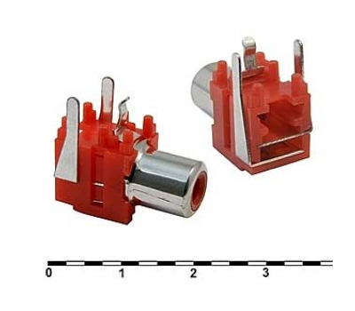 Разъем: RCA-109  red гнездо на плату