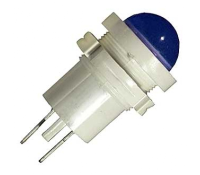 Лампа коммутаторная: СКЛ-12Б-2 СИНИЕ 24В (201*г)