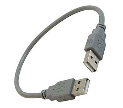 Компьютерный шнур: USB-A M USB-A M 0.3m