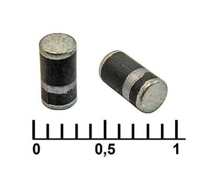 Диод: SM4007   (1A 1000V)   DO-213AB