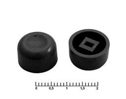 Колпачок для кнопки: A01 Black                                         