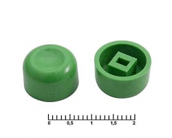 Колпачок для кнопки: A01 Green Колпачок для кнопки: A01 Green