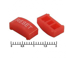 Колпачок для кнопки: A02 Red Reset Колпачок для кнопки: A02 Red Reset