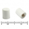 Колпачок для кнопки: A06 White                                         