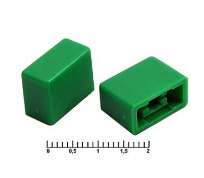 Колпачок для кнопки: A32 Green Колпачок для кнопки: A32 Green