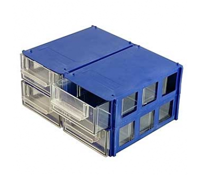 Наборная ячейка: 40x90x140 (ВхШхГ) blue Наборная ячейка: 40x90x140 (ВхШхГ) blue