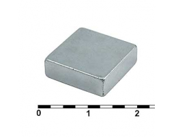 Магнит: B 15x15x5 N35 Магнит: B 15x15x5 N35