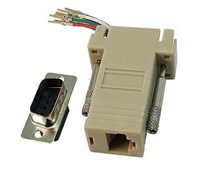 Переходник D-SUB: DB9M-RJ45 Переходник D-SUB: DB9M-RJ45