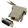 Переходник D-SUB: DB15M-RJ45                                        
