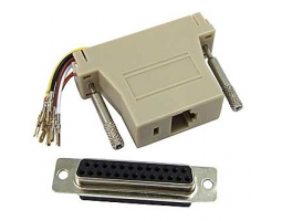 Переходник D-SUB: DB25F-RJ45 Переходник D-SUB: DB25F-RJ45
