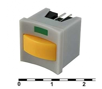 Кнопка миниатюрная: PB07-AY-1G0