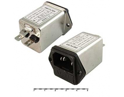 Фильтр сетевой: DL-10DZ2R    10A. 250V                            
