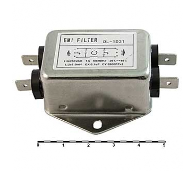 Фильтр сетевой: DL-1D31 1A. 250V Фильтр сетевой: DL-1D31 1A. 250V