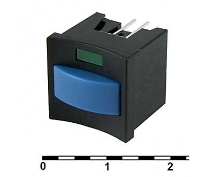 Кнопка миниатюрная: PB07-BU-1G0