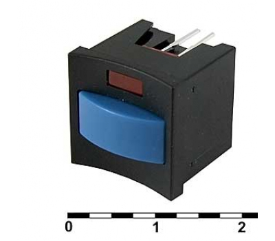 Кнопка миниатюрная: PB07-BU-1R0