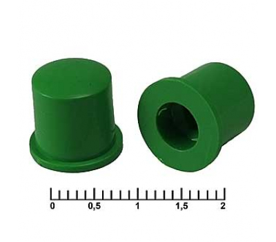 Колпачок для кнопки: A22 Green Колпачок для кнопки: A22 Green