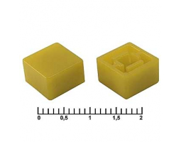 Колпачок для кнопки: A27 Yellow Колпачок для кнопки: A27 Yellow