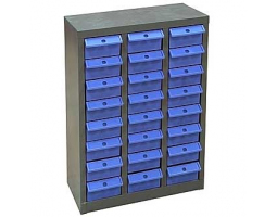 Кассетница: 650x450x220 (ВхШхГ) 3x8 blue Кассетница: 650x450x220 (ВхШхГ) 3x8 blue