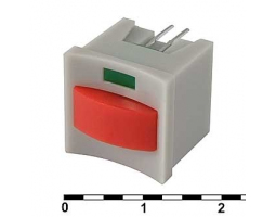 Кнопка миниатюрная: PB07-AR-0G0                                       