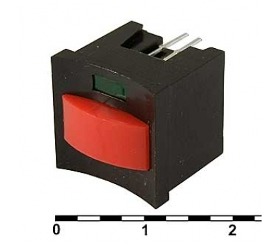 Кнопка миниатюрная: PB07-BR-0G0