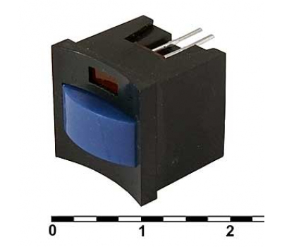 Кнопка миниатюрная: PB07-BU-0R0