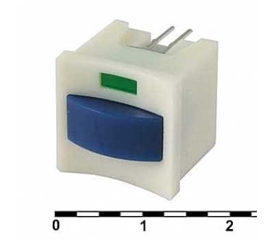 Кнопка миниатюрная: PB07-WU-0G0