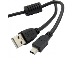 Компьютерный шнур: MiniUSB-BM 5p USB-AM 1.8m F                       