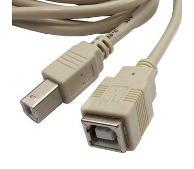 Компьютерный шнур: USB-B M USB-B F 3m