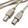 Компьютерный шнур: USB-B M USB-B M 1.8m                              