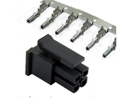Разъем: MMF-2x2F pitch 3.0 mm Разъем: MMF-2x2F pitch 3.0 mm