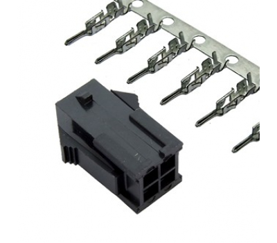 Разъем: MMF-2x2M pitch 3.0 mm +Terminal Разъем: MMF-2x2M pitch 3.0 mm +Terminal