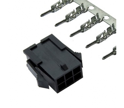 Разъем: MMF-2x3M pitch 3.0 mm Разъем: MMF-2x3M pitch 3.0 mm