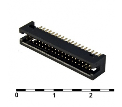 Разъем: DC3-40 1.27mm W=1.27 mm Разъем: DC3-40 1.27mm W=1.27 mm