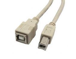 Компьютерный шнур: USB-B M USB-B F 1.8m                              