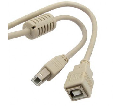 Компьютерный шнур: USB-B M USB-B F 3m F